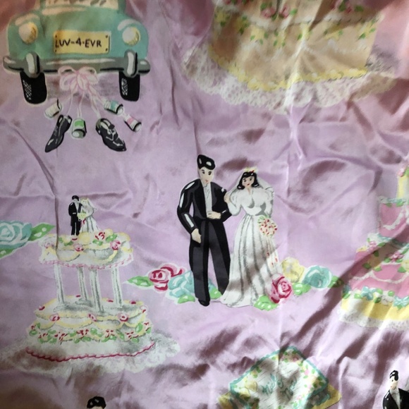 2)S-NICK & NORA 100%SILK 2PC WEDDING PJS SZS, RARE, VHTF,NEW,GORGEOUS&LUXURIOUS… - Picture 9 of 12